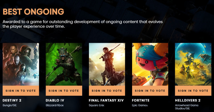 「TGA 2024 游戏大赏」公布入围名单！知名游戏《幻兽帕鲁》竟然没有入围引争议！