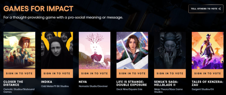 「TGA 2024 游戏大赏」公布入围名单!知名游戏《幻兽帕鲁》竟然没有入围引争议!