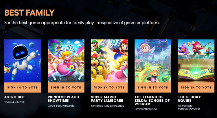 「TGA 2024 游戏大赏」公布入围名单！知名游戏《幻兽帕鲁》竟然没有入围引争议！