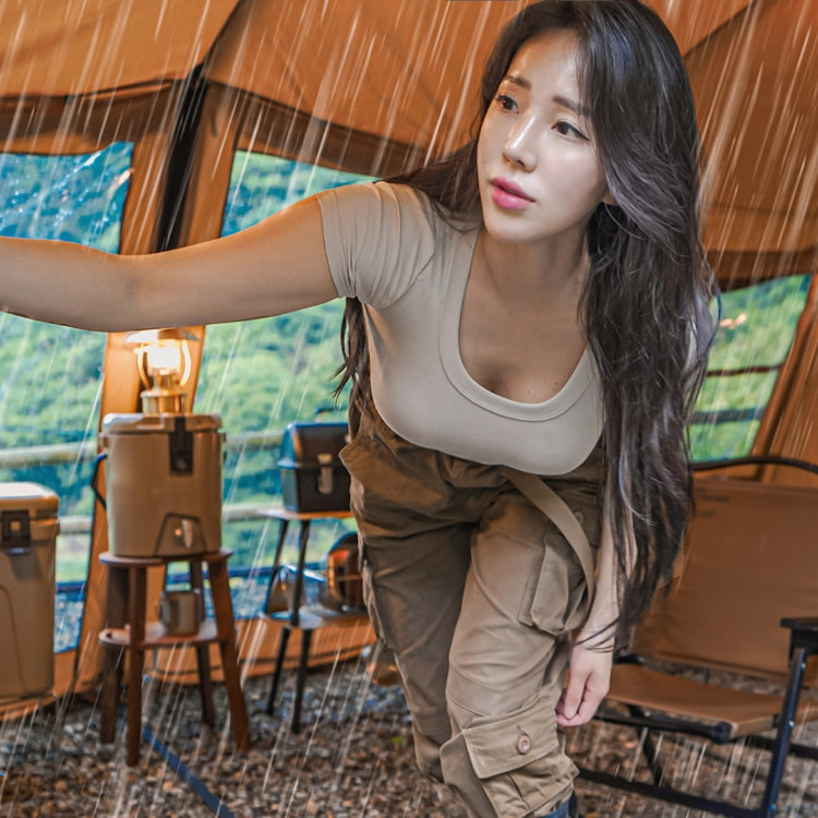 狗狗与美女的露营纪录《Kirin Camp》,尽管没露什么却充满致命诱惑力?!