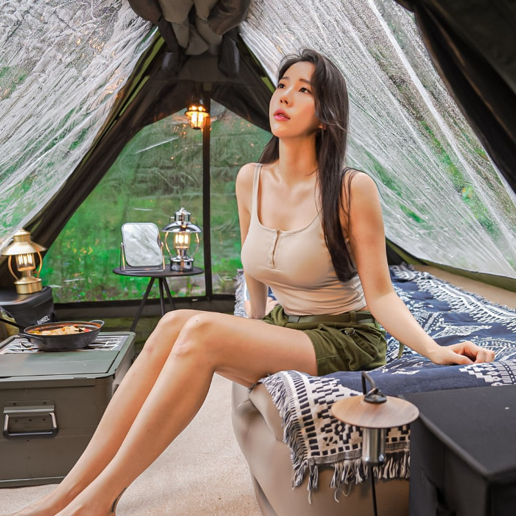 狗狗与美女的露营纪录《Kirin Camp》,尽管没露什么却充满致命诱惑力?!