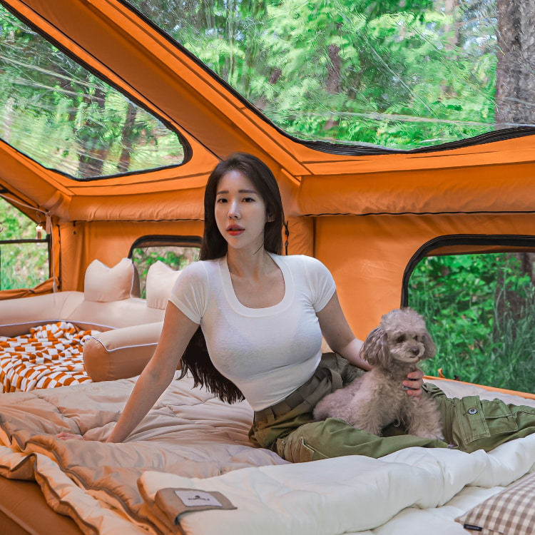 狗狗与美女的露营纪录《Kirin Camp》,尽管没露什么却充满致命诱惑力?!