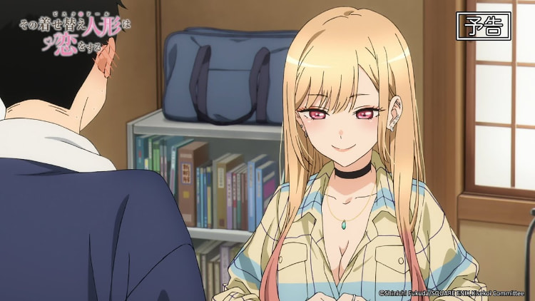 五条新菜脸红《恋上换装娃娃》喜多川海梦胯坐姿!展现经典泳装画面!