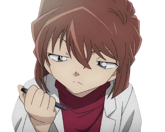 名侦探柯南《少年侦探团ED跳舞》小哀前半段臭脸起舞!跳到后面才露出微笑!