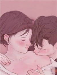 韩国绘师정효천利用马卡龙色调画出《情侣之间的暧昧插画》